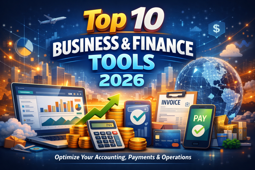 Top 10 Business & Finance Tools for 2026